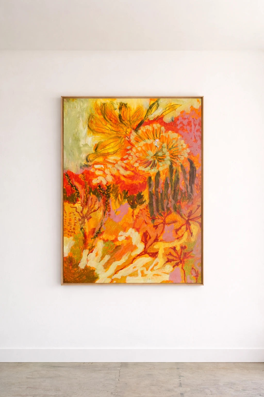 Dasht No.1 by Fifi Pourmohseni, shown in a room
