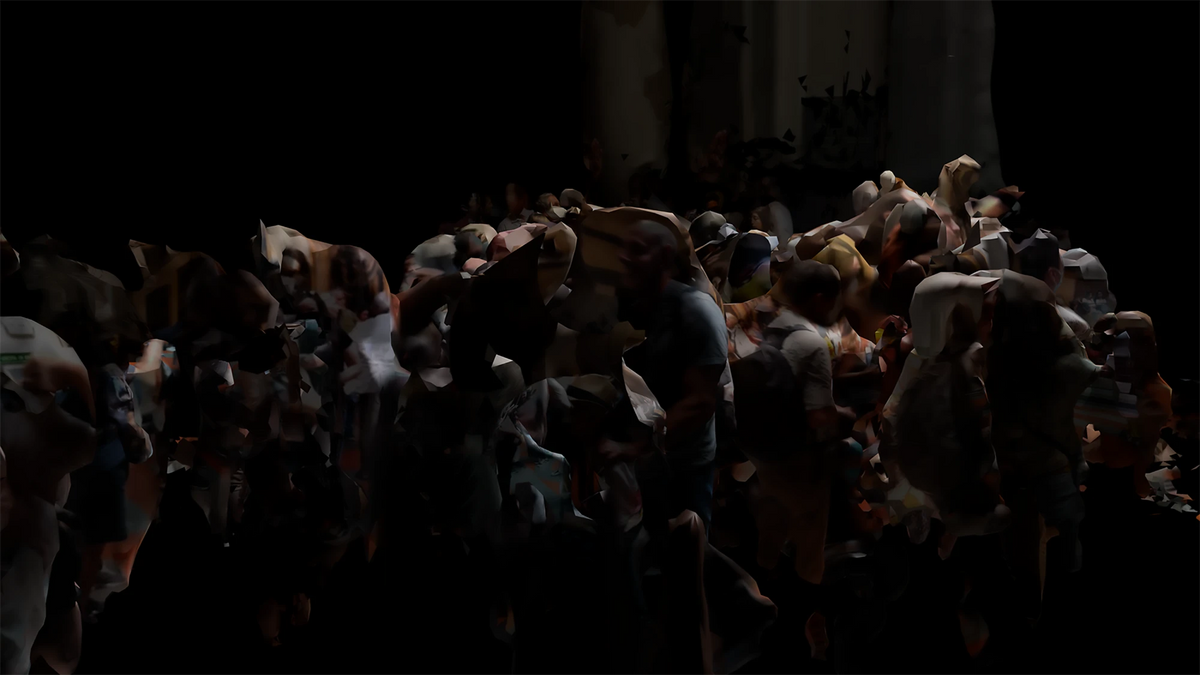 Crowd II by Francesco Papetti, 2022
