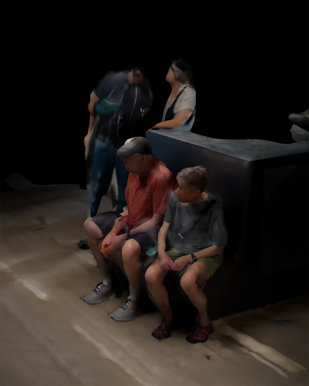 Tourists III by Francesco Papetti, 2022